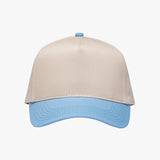 CP1001 - Cream / Baby Blue Hat